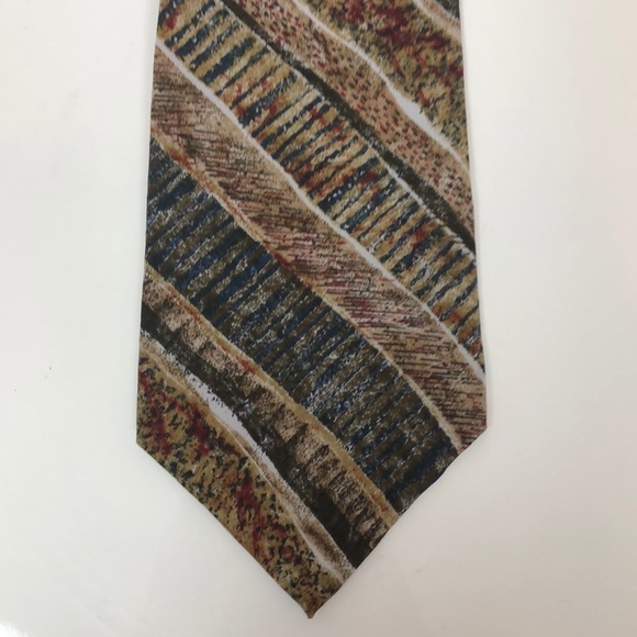 Oscar De La Renta Couture Collection 100% Silk Tie - Picture 2 of 7